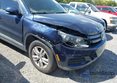 2014 Volkswagen Tiguan S from USA, damaged, VIN WVGAV3AX4EW535576